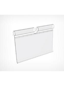 Ценникодержатель полочный на крючок откидной,50мм,100шт/уп