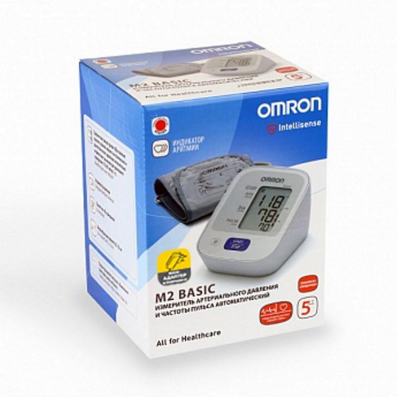 Тонометр OMRON M2 Basic с адаптером и манжетой  (22-32)