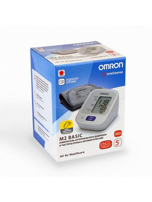 Тонометр OMRON M2 Basic с адаптером и манжетой  (22-32)