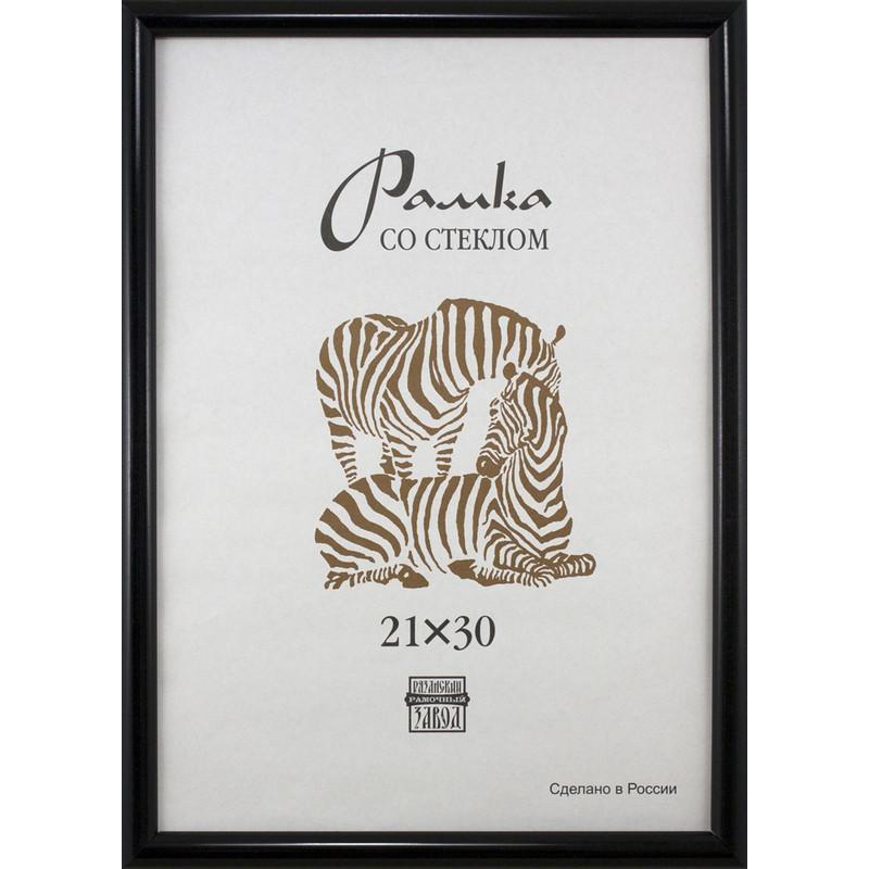 Рамка пластиковая А 4 черного цвета 508