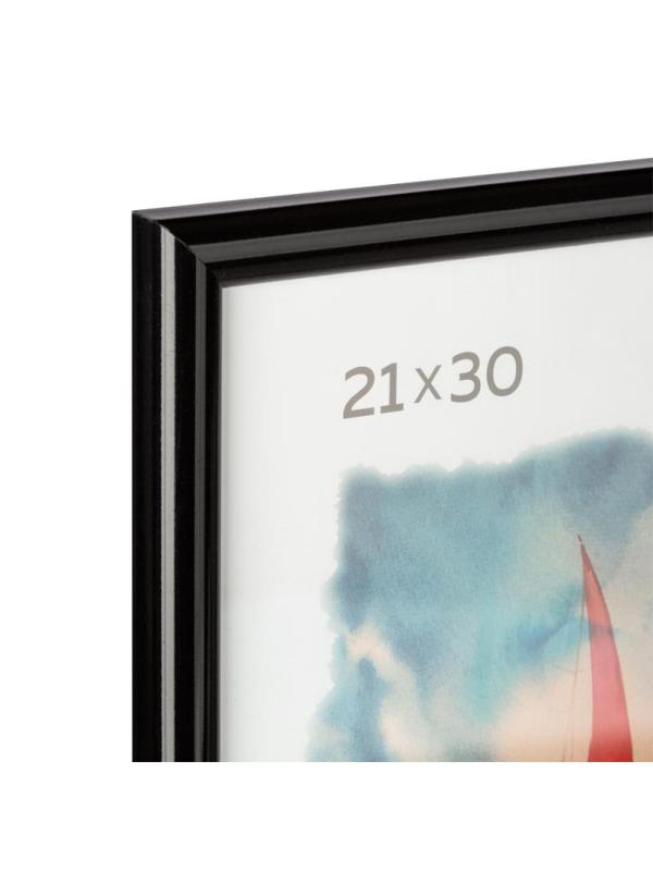 Рамка пластиковая А 4 черного цвета 508