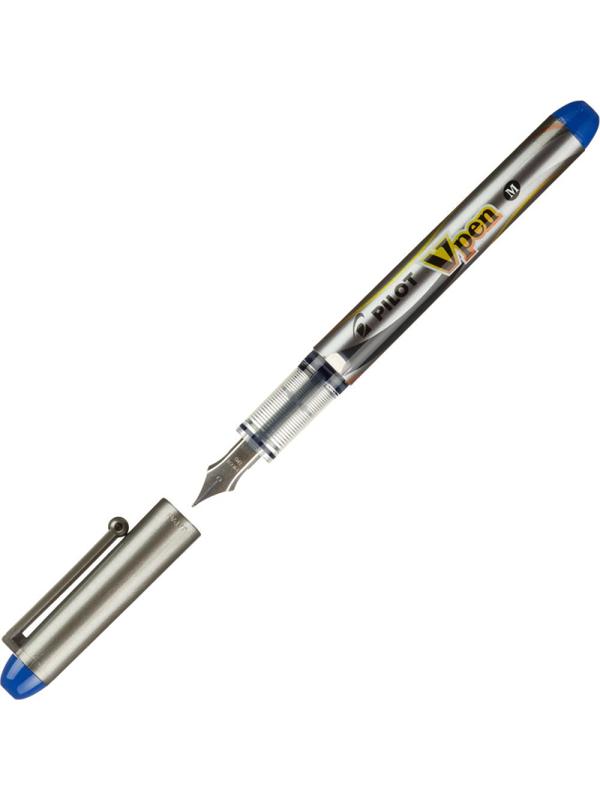 Ручка перьевая PILOT одноразовая SVP-4M V-Pen, синие чернила, 0,58мм