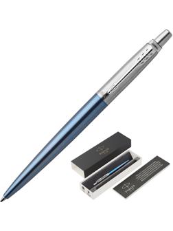 Ручка шариковая  PARKER Jotter Waterloo Blue CT синий 1953191 Франция