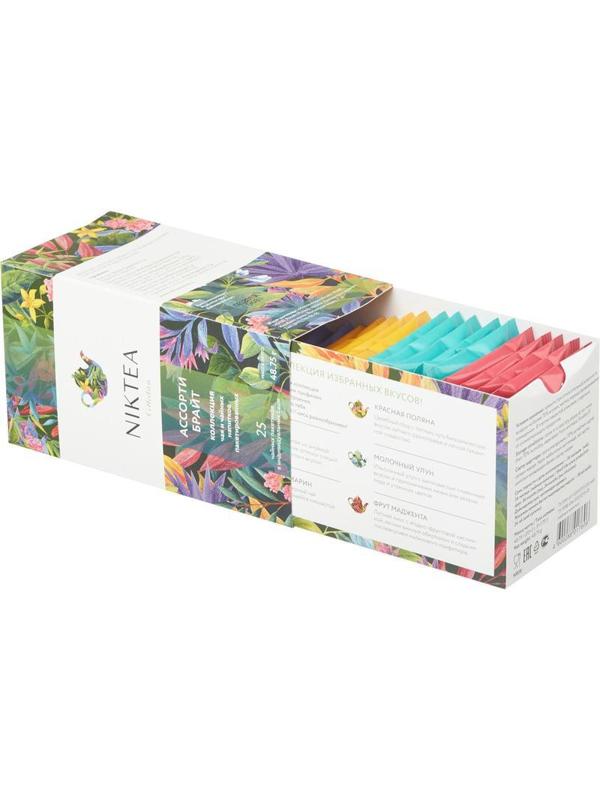 Чай NIKTEA ассорти брайт, 25 пак