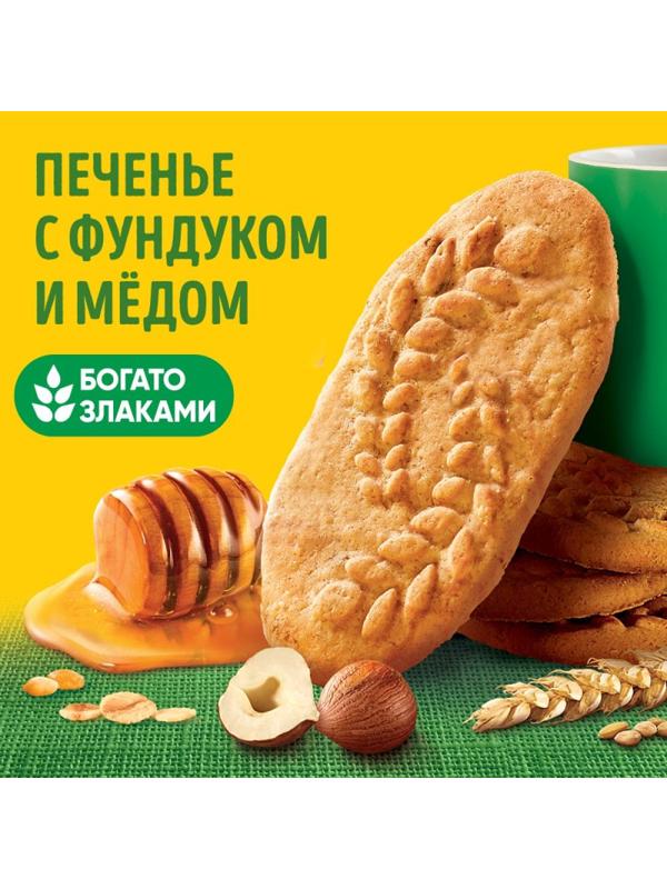 Печенье BelVita Утреннее фундук, мед, 225г