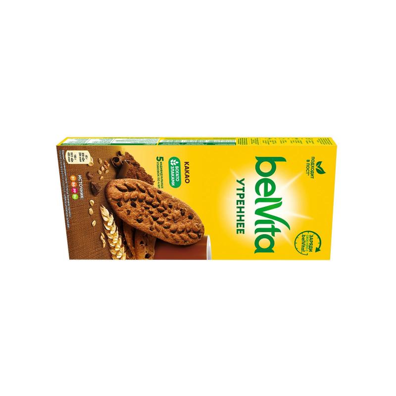 Печенье BelVita Утреннее какао, 225г