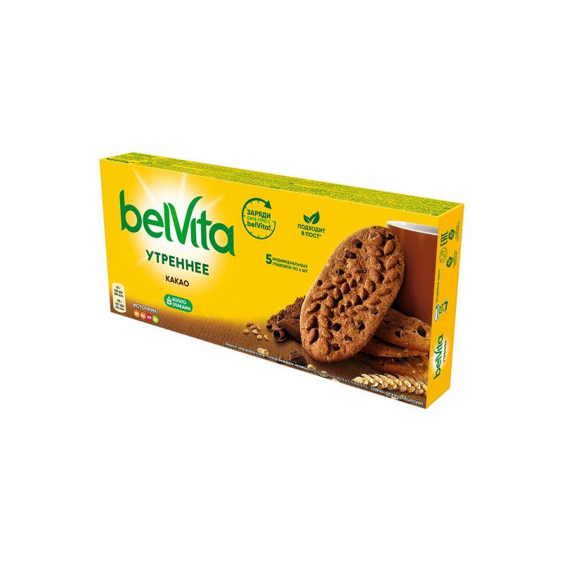 Печенье BelVita Утреннее какао, 225г