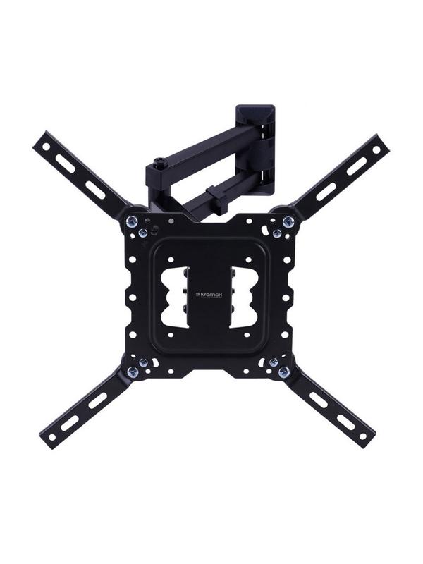 Кронштейн Kromax DIX-18, TV 22-55, настенный, наклонно-поворотный, чер