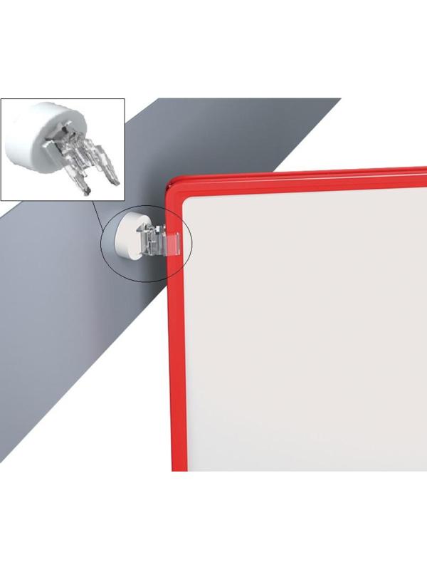 Держатель рамки магнитный под углом 180° к поверхности, 10 шт/уп.