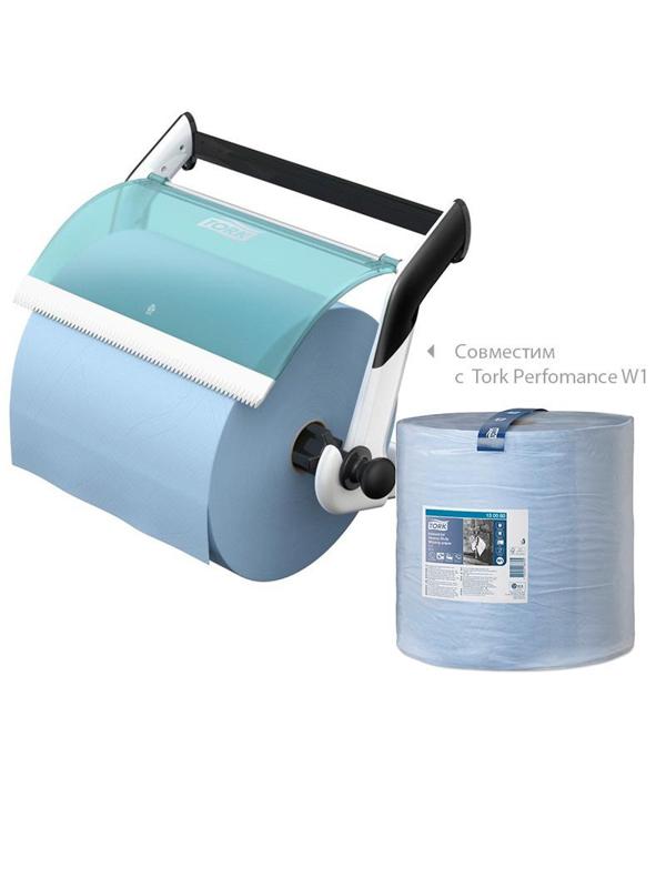Бумага протирочная Tork суперпрочная в рул.голуб.130080