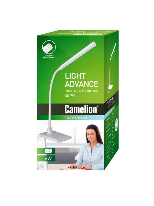 Светильник Camelion KD-792 LED, белый, 4 ур.ярк.,
