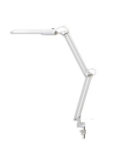 Светильник Трансвит Дельта на струбцине 2G7 11W с АПП МПС белый