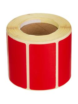 Термоэтикетки ЭКО 58x30, красная, вт.40, 700шт/рул