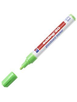 Маркер для стеклянных досок EDDING E-90/011 салат. 2-3 мм круг. наконечник