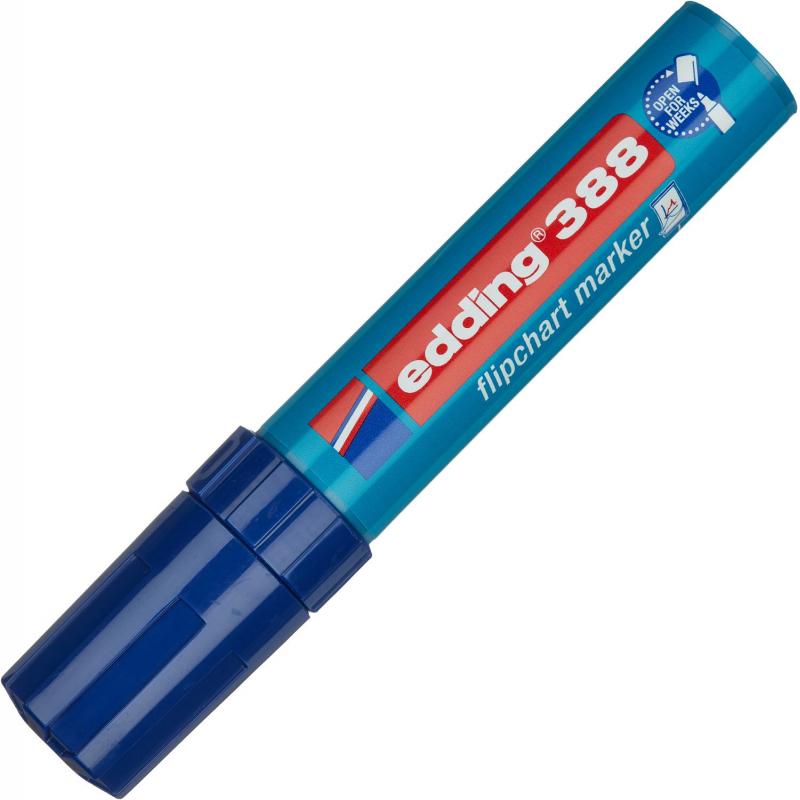 Маркер для флипчартов по бумаге EDDING E-388/003 синий 4-12 мм