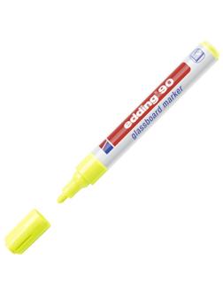 Маркер для стеклянных досок EDDING E-90/005 жёлтый 2-3 мм круг. наконечник