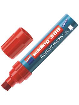 Маркер для флипчартов по бумаге EDDING E-388/002 красный 4-12 мм