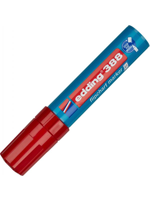 Маркер для флипчартов по бумаге EDDING E-388/002 красный 4-12 мм