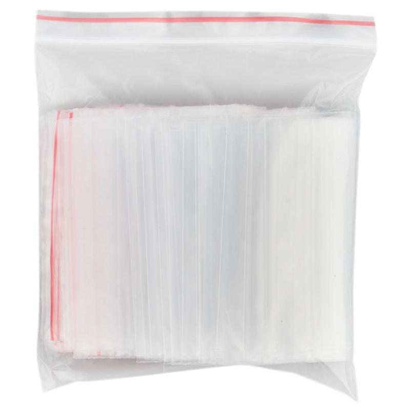 Пакет с замком (Zip Lock) 10 х 10 см, 40 мкм, 100 шт/уп