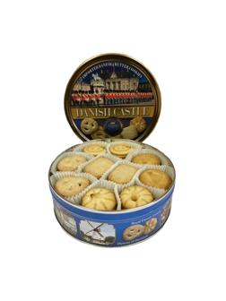 Печенье сдобное Bisquini Замки Дании ж/б, 454г