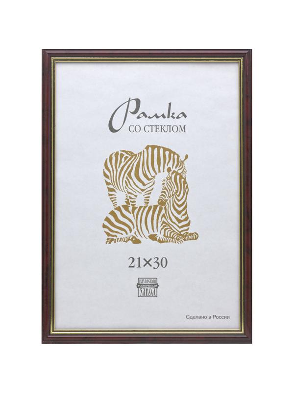 Рамка пластиковая А4 цвета бордо 102