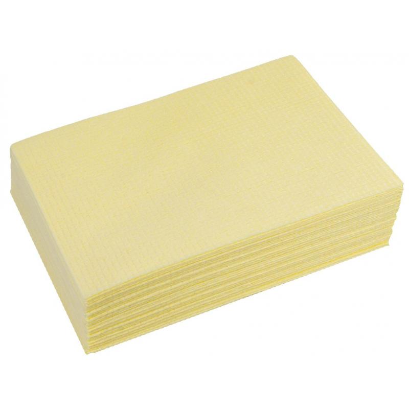 Салфетки хозяйственные Vileda ДжиПи Плюс желтые 25шт/уп 100846