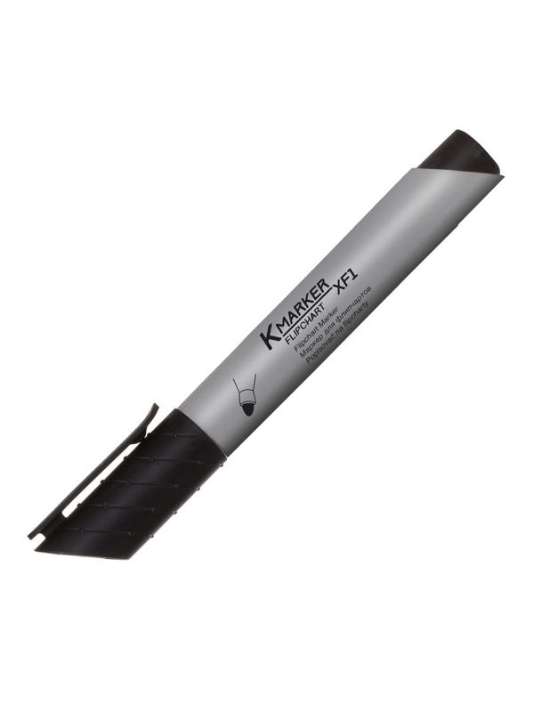 Маркер для флипчартов по бумаге KORES XF1 черный 21300
