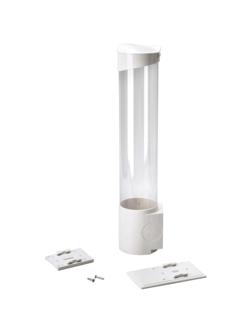 Держатель для стаканов на винтах AEL белый