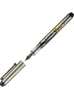Ручка перьевая PILOT одноразовая SVP-4M V-Pen, черные чернила, 0,4мм