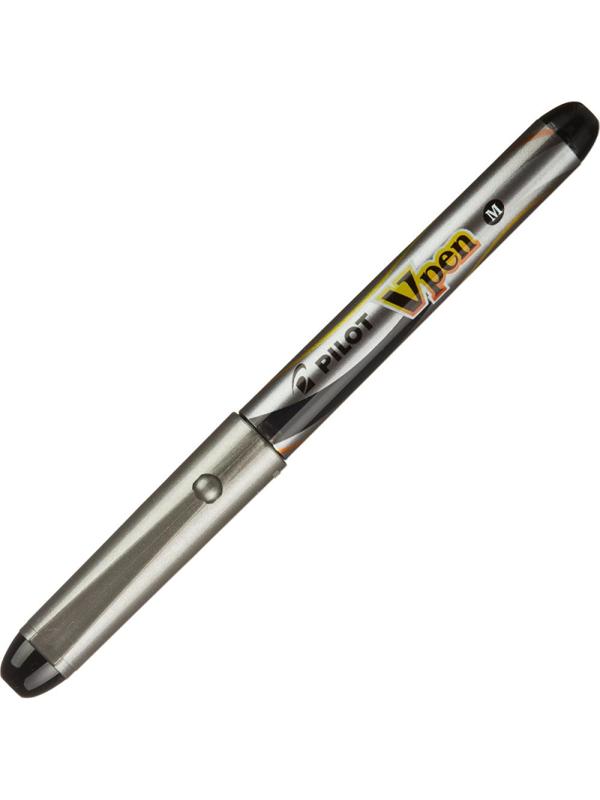 Ручка перьевая PILOT одноразовая SVP-4M V-Pen, черные чернила, 0,4мм