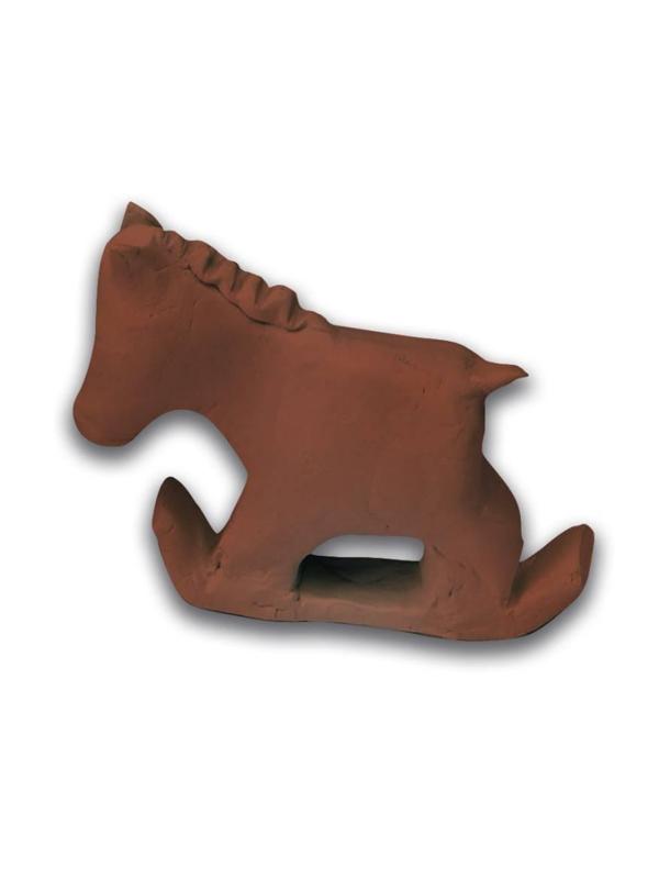 Паста для моделирования отвердевающая 500гр., JOVI, терракотовая, 88