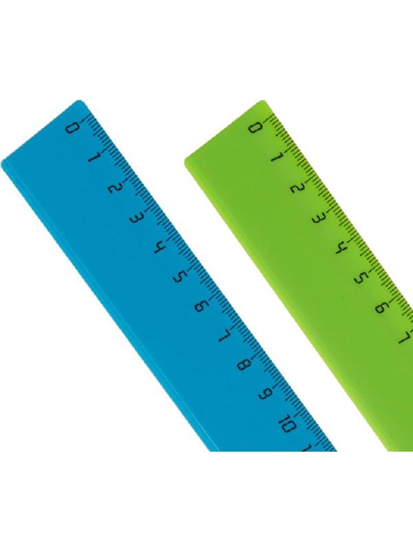 Линейка 30см Attache 2 шт/уп цвет в ассортименте