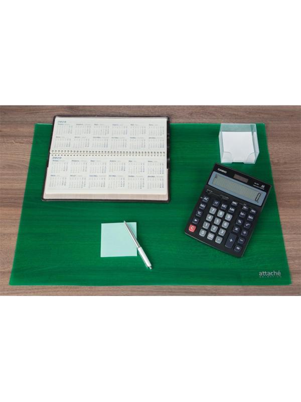 Коврик на стол Attache Selection 47,5x66см, прозрачный зеленый, 2808-508