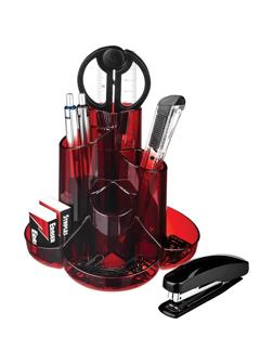 Набор настольный Attache Selection 10 предметов вишня S-357