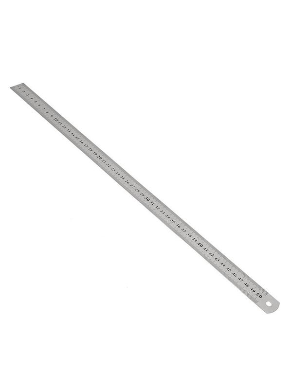 Линейка металлическая 50 см Attache