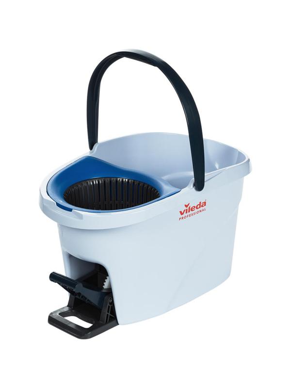 Комплект для уборки Vileda УльтраСпин Мини 158010 голубой стелескоп.ручкой