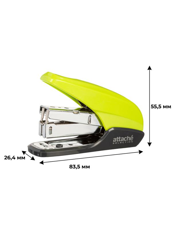 Степлер Attache Selechion (№10) до 16лис,энергосберегающий,антистеп,салатов