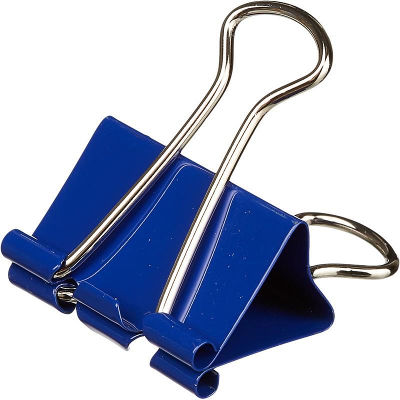 Зажимы для бумаг Attache, 32 мм, 12 шт., цветные, в карт.коробке