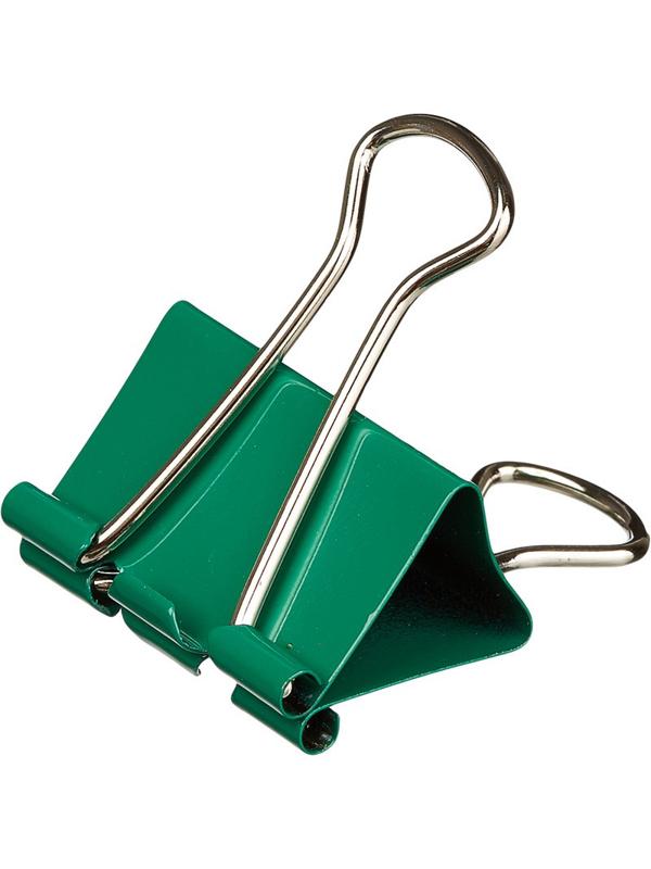 Зажимы для бумаг Attache, 32 мм, 12 шт., цветные, в карт.коробке