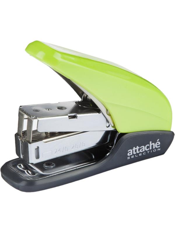 Степлер Attache Selechion (№24/6,26/6) до 20лис,энергосбер,антистеп,салатов