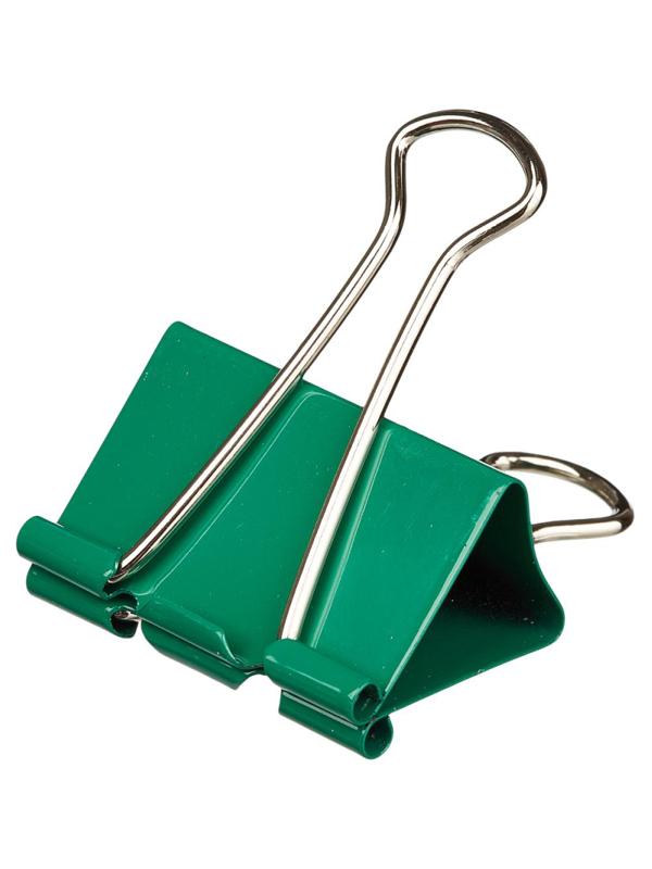 Зажимы для бумаг Attache, 41 мм, 12 шт., цветные, в карт.коробке