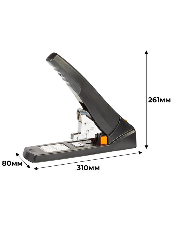 Степлер мощный Attache Selechion (№23/6- 23/13) до 100лис,энергосбер,сер