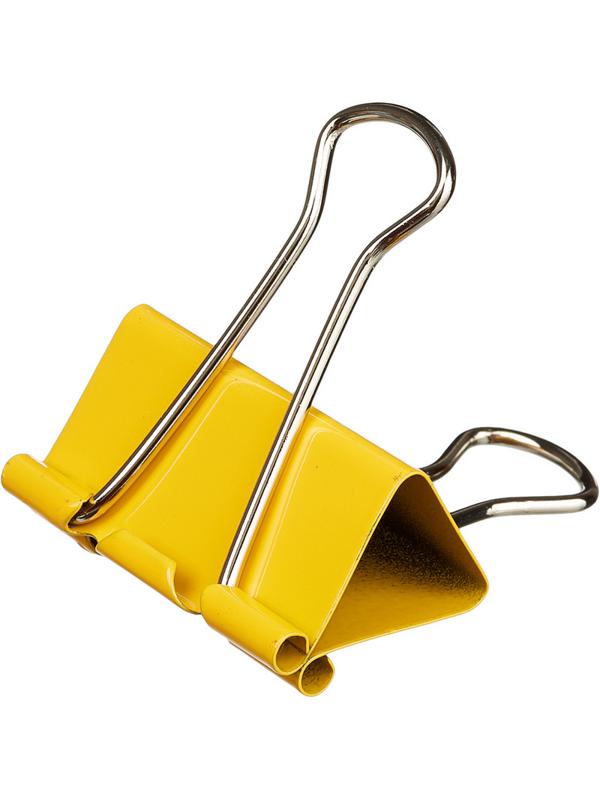 Зажимы для бумаг Attache Selection, 41мм, 24 шт, цветные, пласт.уп