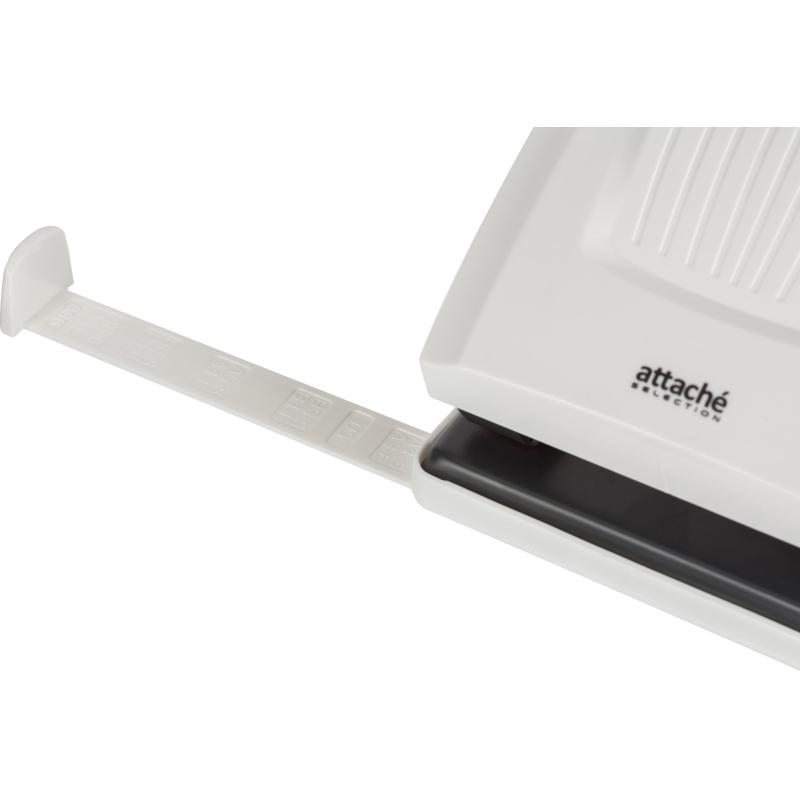 Дырокол Attache Selechion до 20 листов, цвет белый