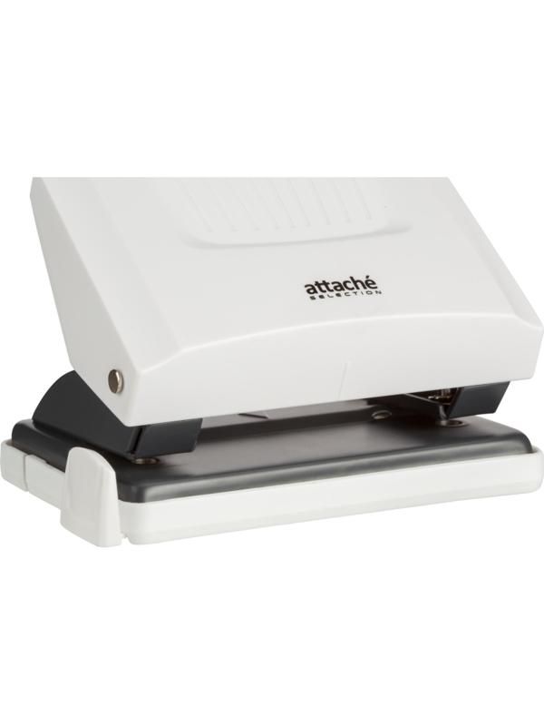 Дырокол Attache Selechion до 20 листов, цвет белый