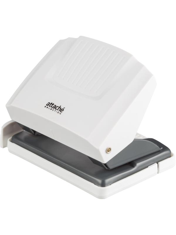 Дырокол Attache Selechion до 20 листов, цвет белый