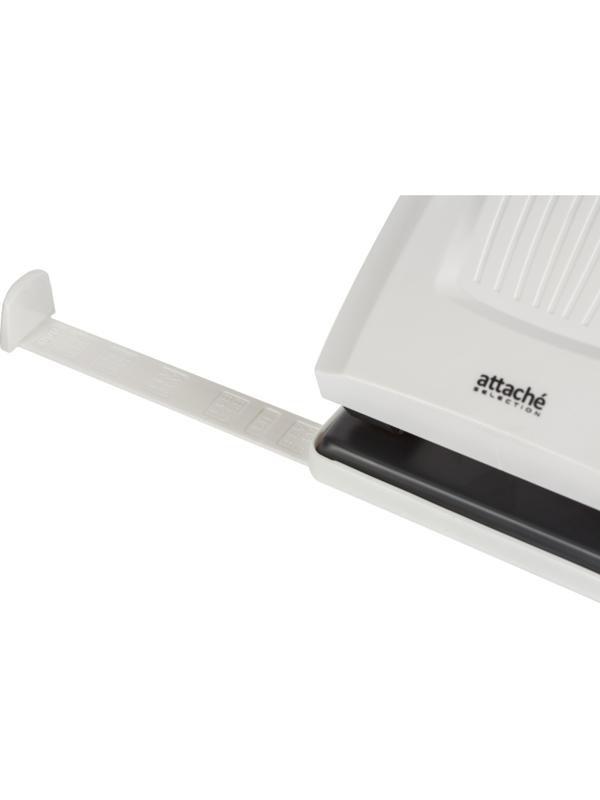 Дырокол Attache Selechion до 20 листов, цвет белый