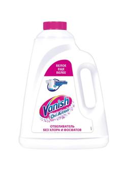Пятновыводитель VANISH OXI Action Крист.белизна  жидкий 2л