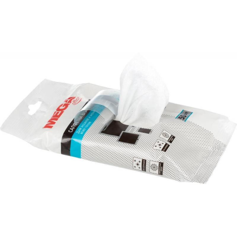 Салфетки Attache Selection д/экранов, пакет, 50 шт, XXL, 150х180