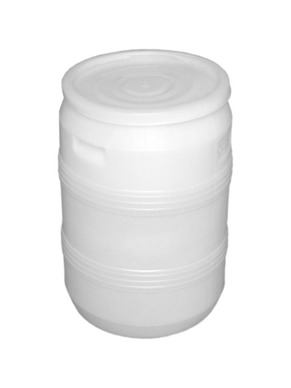 Бочка п/э 50л с крышкой белая (БП 50)